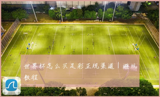 世界杯怎么买足彩正规渠道｜避坑教程